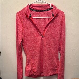 Nike Orange Fitted Sweatshirt